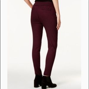 Maison Jules Herringbone Pattern Pants/leggings
